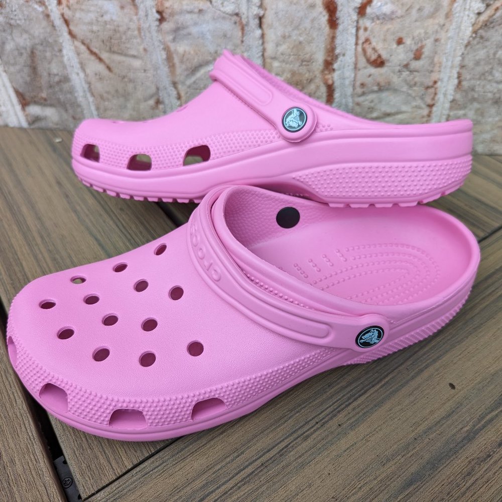 Crocs Taffy Pink Classic Clog Gem